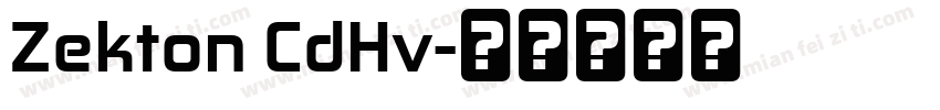 Zekton CdHv字体转换